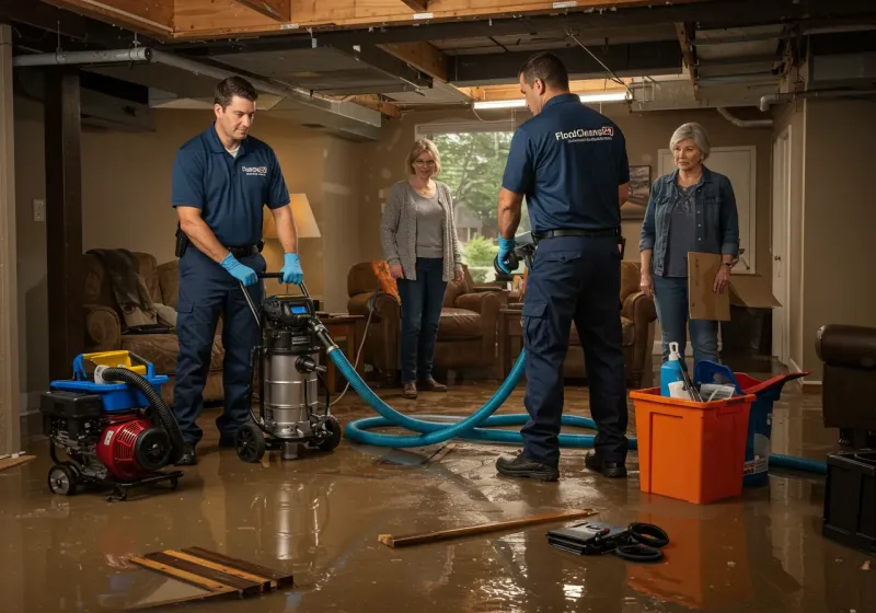 Basement Water Extraction and Removal Techniques process in Greentown, IN