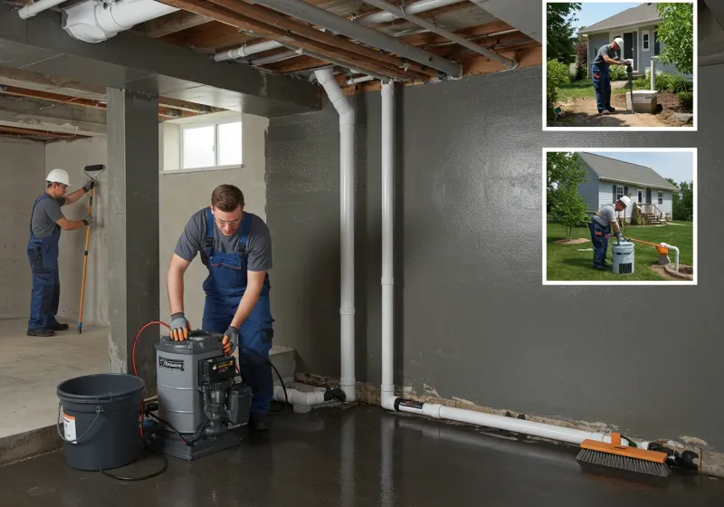 Basement Waterproofing and Flood Prevention process in Greentown, IN